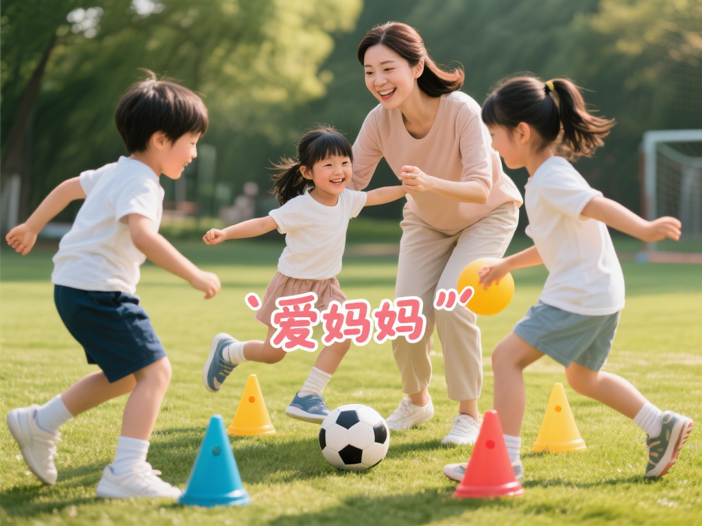 爱妈妈的体育游戏 (爱妈妈的体育游戏：家庭亲子运动乐趣多）