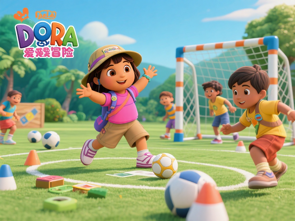 体育游戏朵拉爱探险 (体育游戏朵拉爱探险:挑战极限的冒险之旅) 朵拉,作为深受孩子们喜爱的卡通角色,以她的探险精神