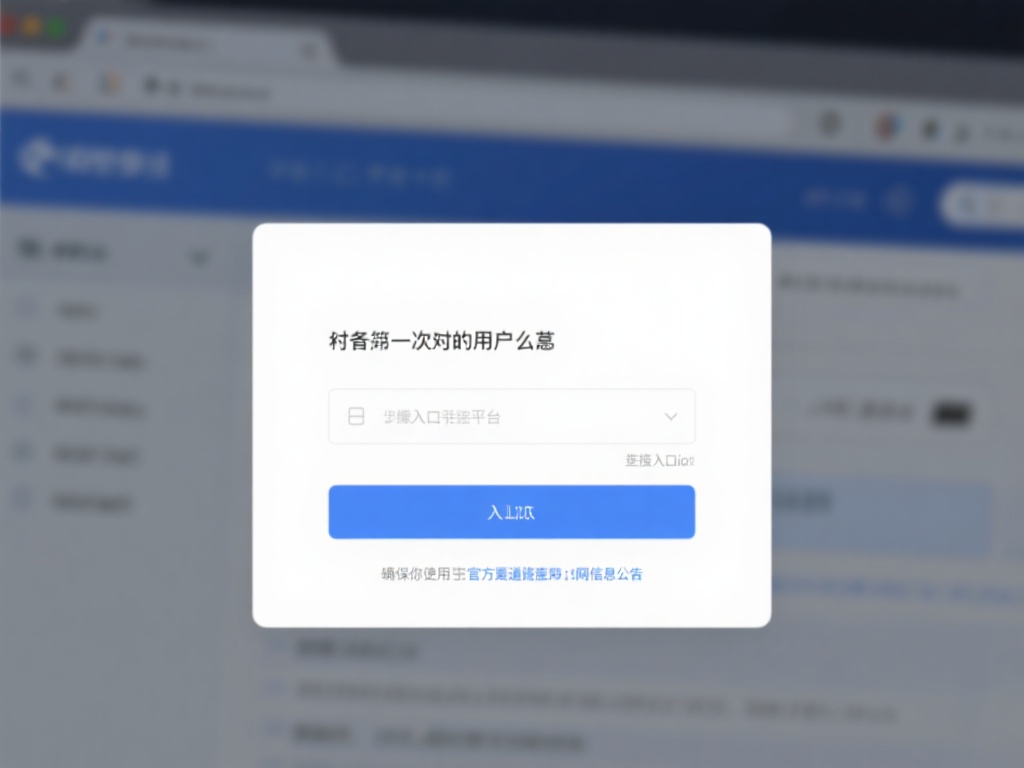 对于初次接触的用户来说，了解进入平台的步骤至关重要