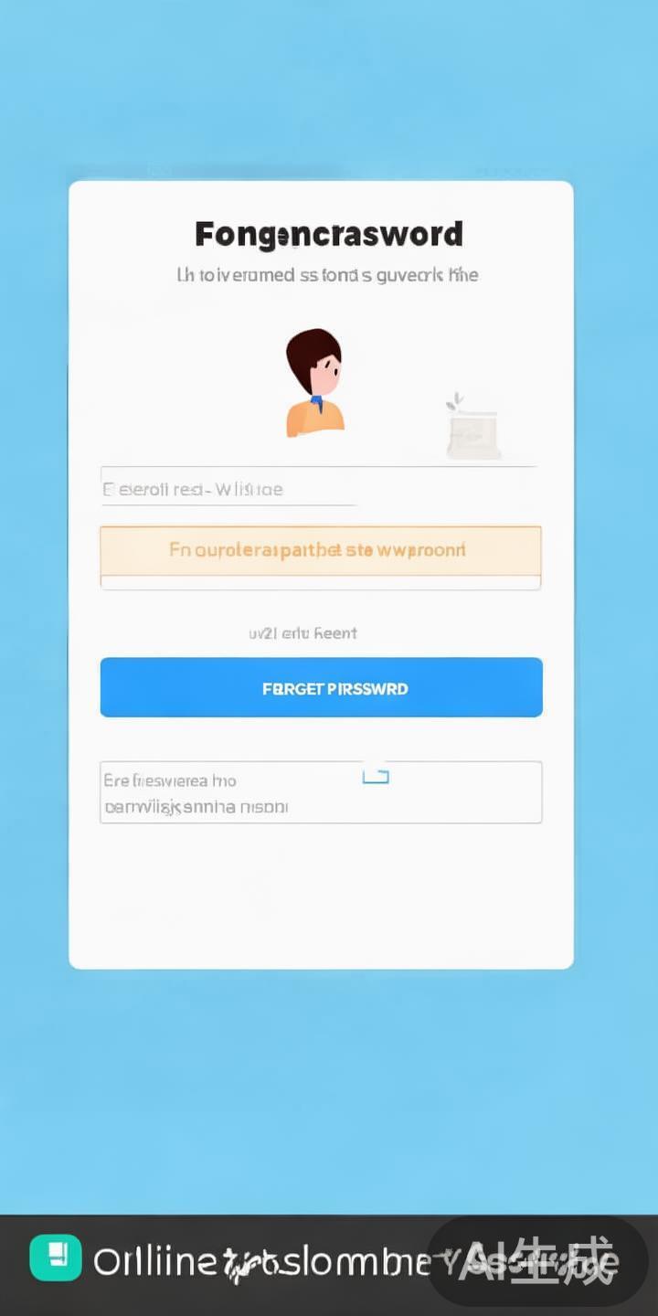 Q：我忘记了登录密码怎么办？
A：可以在登录界面